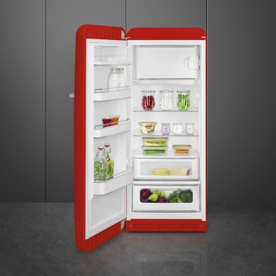 Smeg fab28lrd5 50's Style frigorifero monoporta rosso h 153 cm