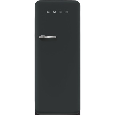 Smeg FAB28RDBLV5 50's Style  Einzeltür Kühlschrank schwarz H 153cm