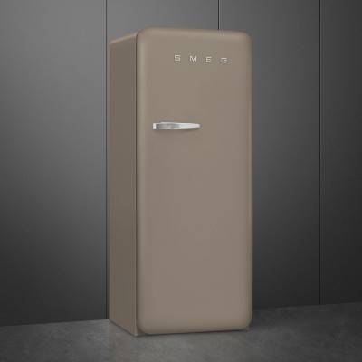 Smeg FAB28RDTP5 50's Style  Einzeltür Kühlschrank taupe, H 153 cm