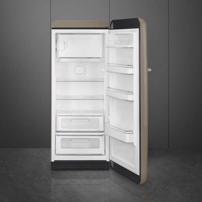 Smeg FAB28RDTP5 50's Style  Single door refrigerator taupe h 153 cm