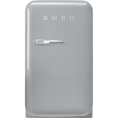 Smeg FAB5RSV5  Minikühlschrank silbergrau H 72 cm