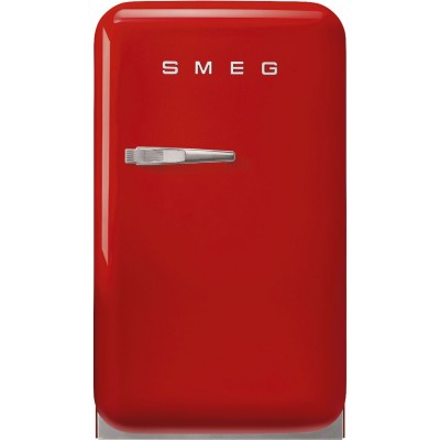 Smeg FAB5RRD5  Mini fridge red h 72 cm