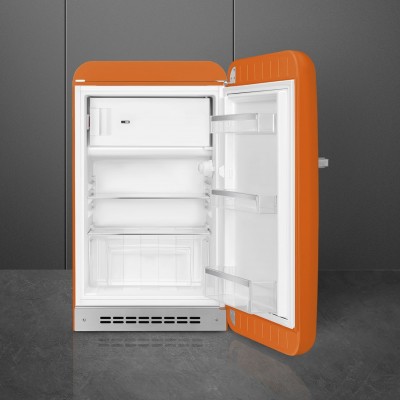 Smeg FAB10ROR5  Kühlschrank freistehend orange H 96 cm