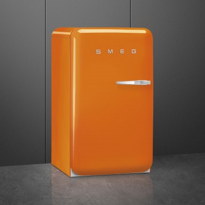 Smeg FAB10LOR5  réfrigérateur orange sur pied h 96 cm