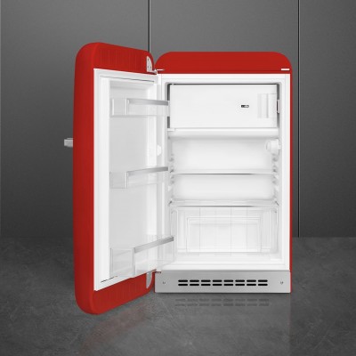 Smeg FAB10LRD5  Refrigerator free installation red h 96 cm