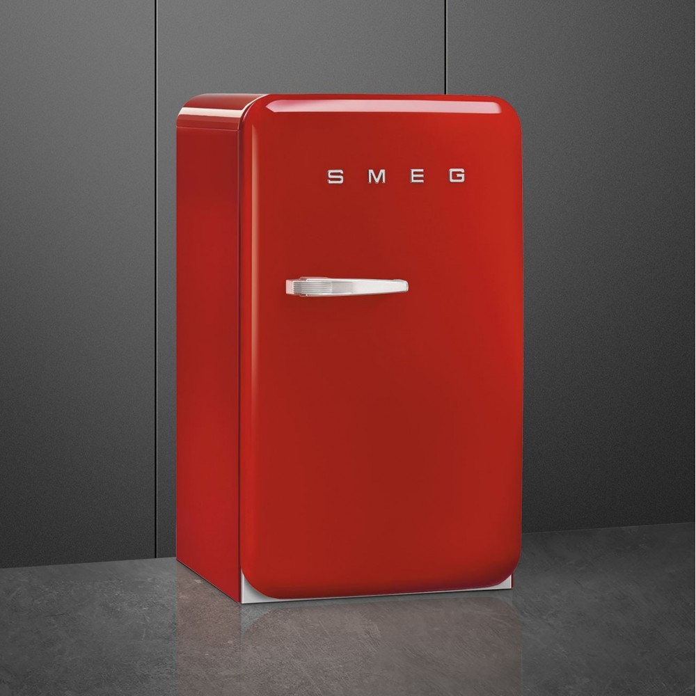 SMEG FAB10HRRD5 KOSTENLOSER Kühlschrank Rote Installation H 96 cm