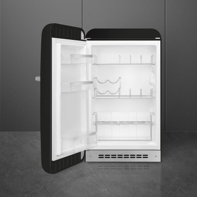 Smeg FAB10HLBL5  réfrigérateur sur pied noir h 96 cm