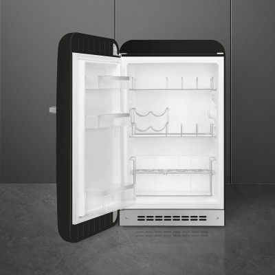 Smeg FAB10HLBL5  Refrigerator free-standing black h 96 cm