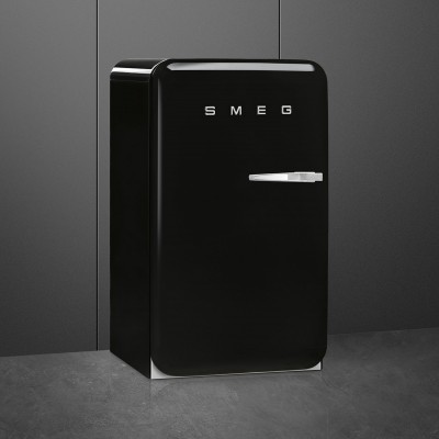 Smeg FAB10HLBL5  Refrigerator free-standing black h 96 cm