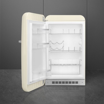 Smeg FAB10HLCR5  réfrigérateur crème à poser h 96 cm