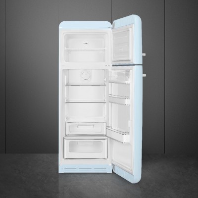 Smeg FAB30RPB5  réfrigérateur + congélateur sur pied bleu clair