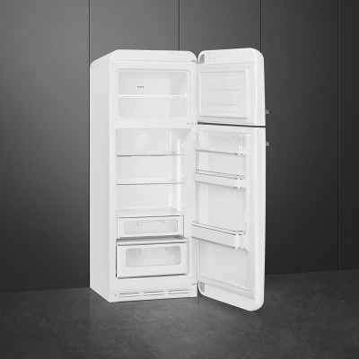 Smeg FAB30RWH5  Kühlschrank + weißer freistehender Gefrierschrank