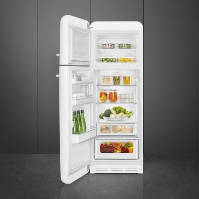 Smeg FAB30LWH5  réfrigérateur + congélateur pose libre blanc