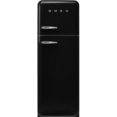 Smeg FAB30RBL5  Kühlschrank + schwarzer freistehender Gefrierschrank