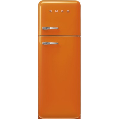 Smeg FAB30ROR5  Refrigerator + orange free-standing freezer