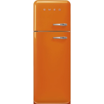 Smeg FAB30LOR5  Refrigerator + orange free-standing freezer