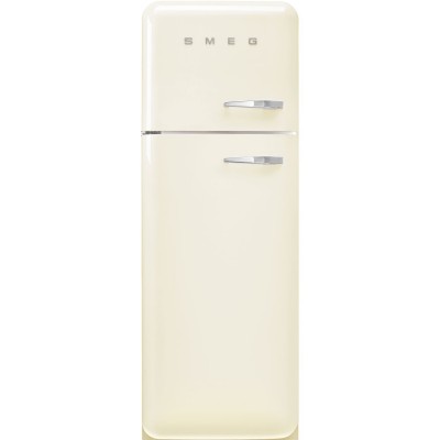 Smeg FAB30LCR5  Kühlschrank + cremefarbener freistehender Gefrierschrank