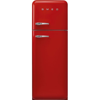 Smeg FAB30RRD5  Refrigerator + red free-standing freezer