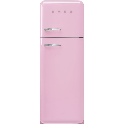 Smeg FAB30RPK5  Refrigerator + pink free-standing freezer