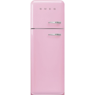 Smeg FAB30LPK5  Refrigerator + pink free-standing freezer