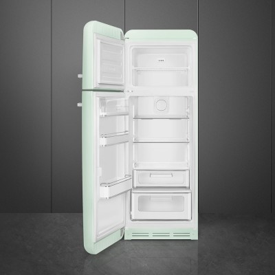 Smeg fab30lpg5 frigorifero + freezer libera installazione verde pastello