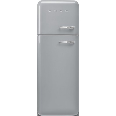 Smeg FAB30LSV5  Kühlschrank + freistehender Gefrierschrank in Silbergrau