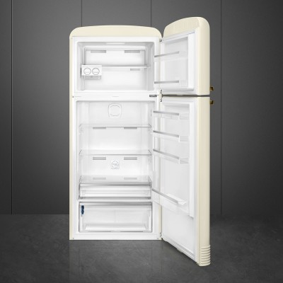 Smeg FAB50RCRB5  Refrigerator + cream free-standing freezer