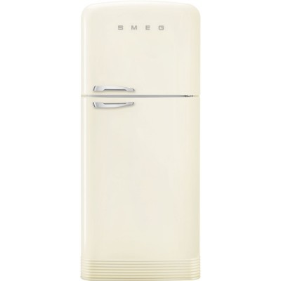 Smeg FAB50RCR5  Refrigerator + cream free-standing freezer