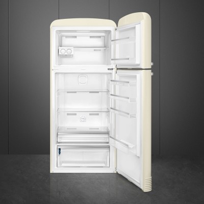Smeg fab50rcr5 frigorifero + freezer libera installazione  panna