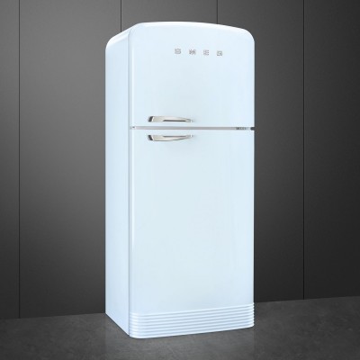 Smeg FAB50RPB5  Refrigerator + light blue free-standing freezer