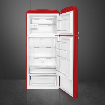 Smeg fab50rrd5 frigorifero + freezer libera installazione rosso