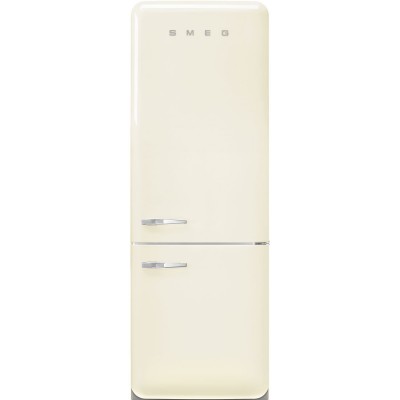 Smeg fab38rcr5 frigorifero + freezer libera installazione  panna h 205 cm