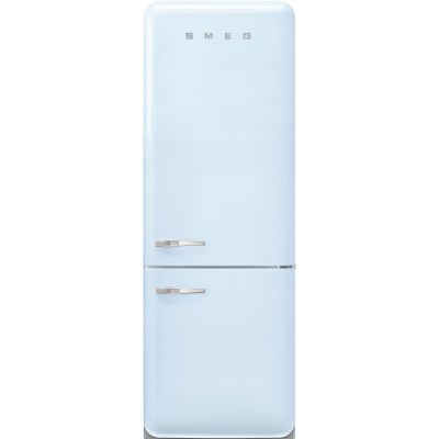 Smeg fab38rpb5 frigorifero + freezer libera installazione azzurro h 205 cm