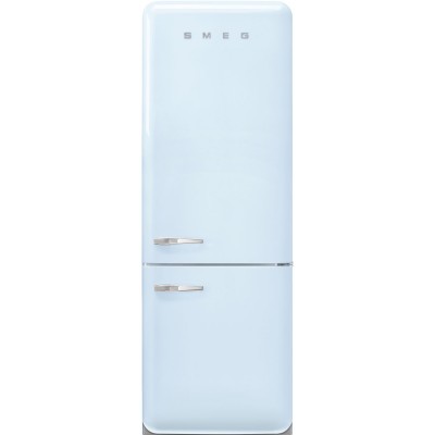 Smeg FAB38RPB5  Kühlschrank + blauer freistehender Gefrierschrank H 205 cm