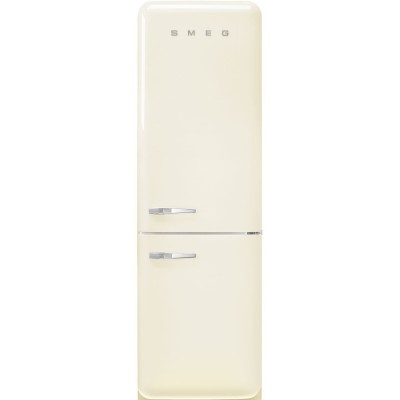 Smeg FAB32RCR5  Refrigerator + cream freestanding freezer h 196 cm