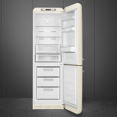 Smeg FAB32RCR5  réfrigérateur + congélateur crème h 196 cm