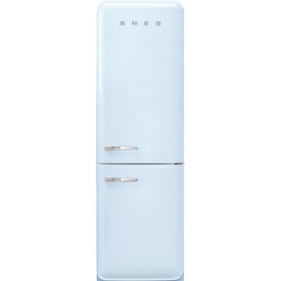 Smeg FAB32RPB5  Refrigerator + blue free-standing freezer h 196 cm