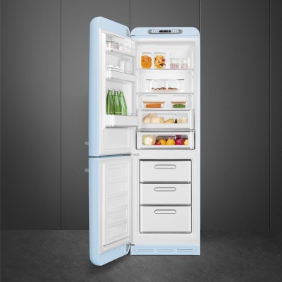 Smeg FAB32LPB5  frigorífico + congelador de libre instalación azul h 196 cm