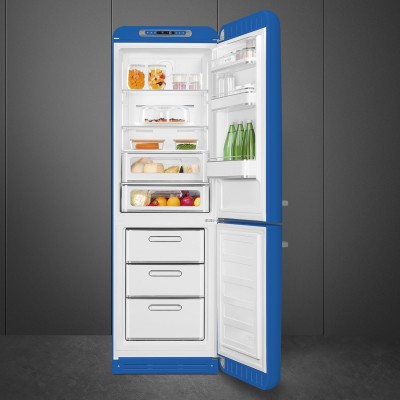 Smeg fab32rbe5 frigorifero + freezer libera installazione blu h 196 cm