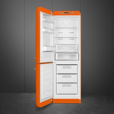 Smeg FAB32LOR5  Refrigerator + orange free-standing freezer h 196 cm