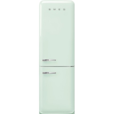 Smeg FAB32RPG5  Refrigerator + green freestanding freezer h 196 cm