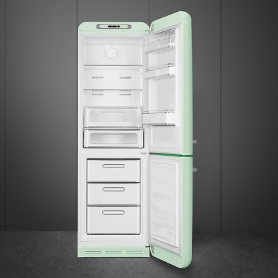 Smeg fab32rpg5 frigorifero + freezer libera installazione verde h 196 cm