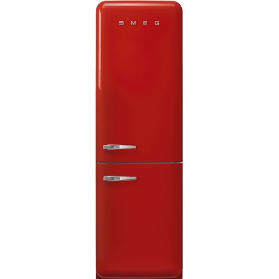Smeg FAB32RRD5  Refrigerator + red freestanding freezer h 196 cm