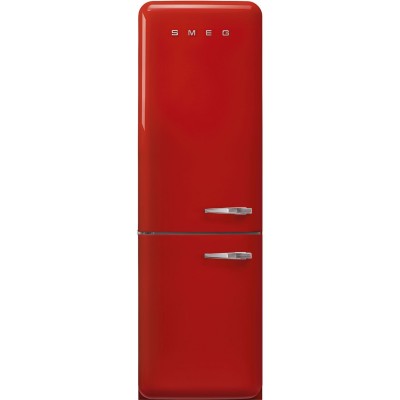 Smeg FAB32LRD5  Kühlschrank + roter freistehender Gefrierschrank H 196 cm