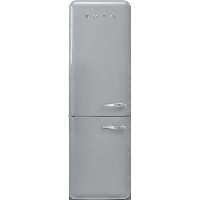 Smeg FAB32LSV5  Kühlschrank + grauer freistehender Gefrierschrank H 196 cm