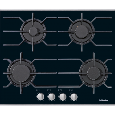 Miele km 3010 g Gaskochfeld 62cm Glaskeramik schwarz