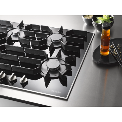 miele km 3054-1 g 90 cm gas hob with black glass ceramic