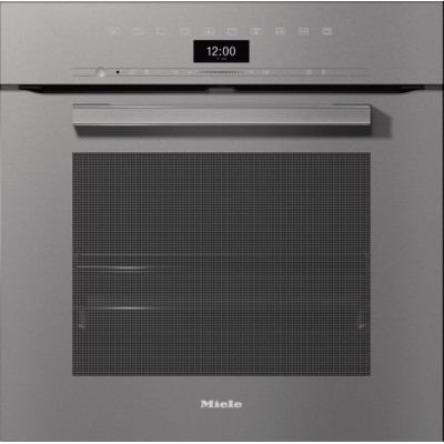 Miele h 7460 b forno incasso multifunzione VitroLine vetro grigio