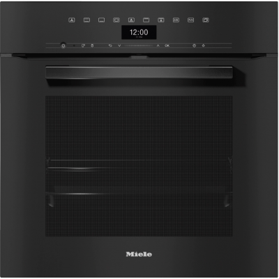 Piekarnik wielofunkcyjny do zabudowy Miele h 7464 bp VitroLine z czarnym szkłem
