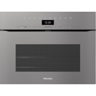 Miele H 7440 BPX Kompakter Einbau-Multifunktionsbackofen 45 cm ArtLine Grauglas